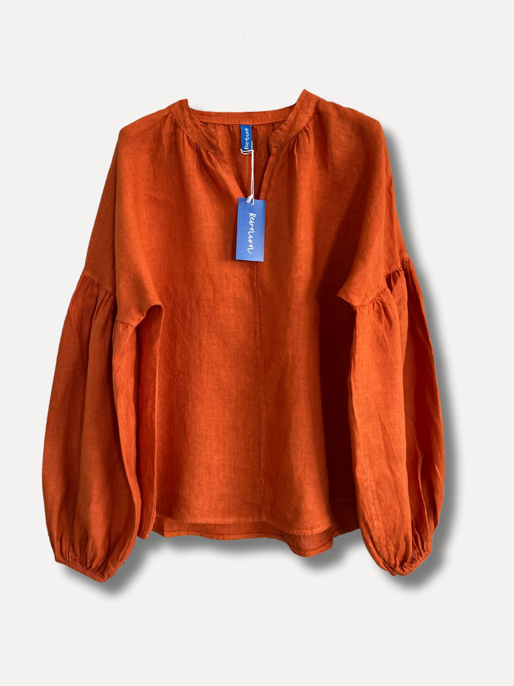 Blusa 24/7, naranja quemada