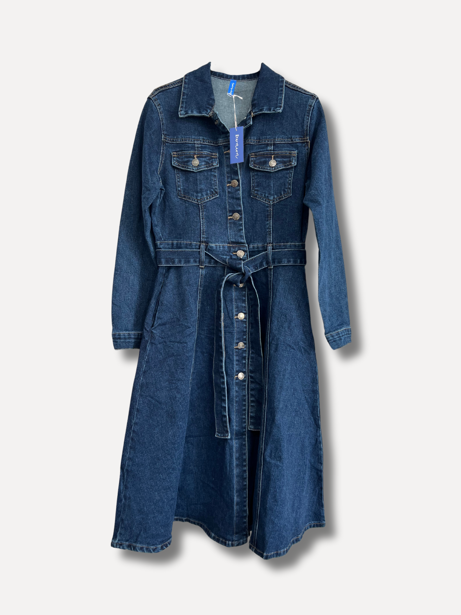 1207 jurk, denim