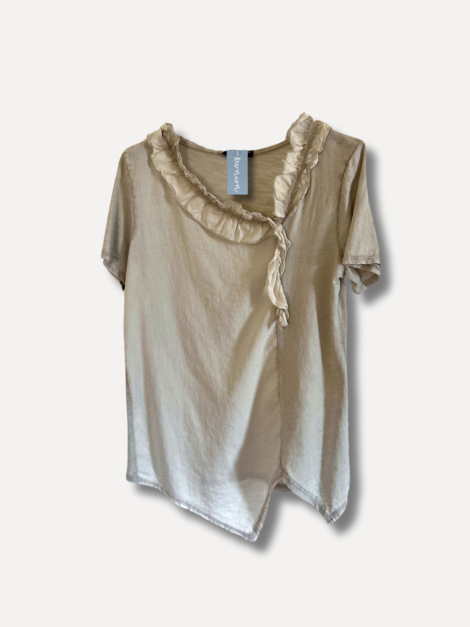 Dress up quick t-shirt, beige