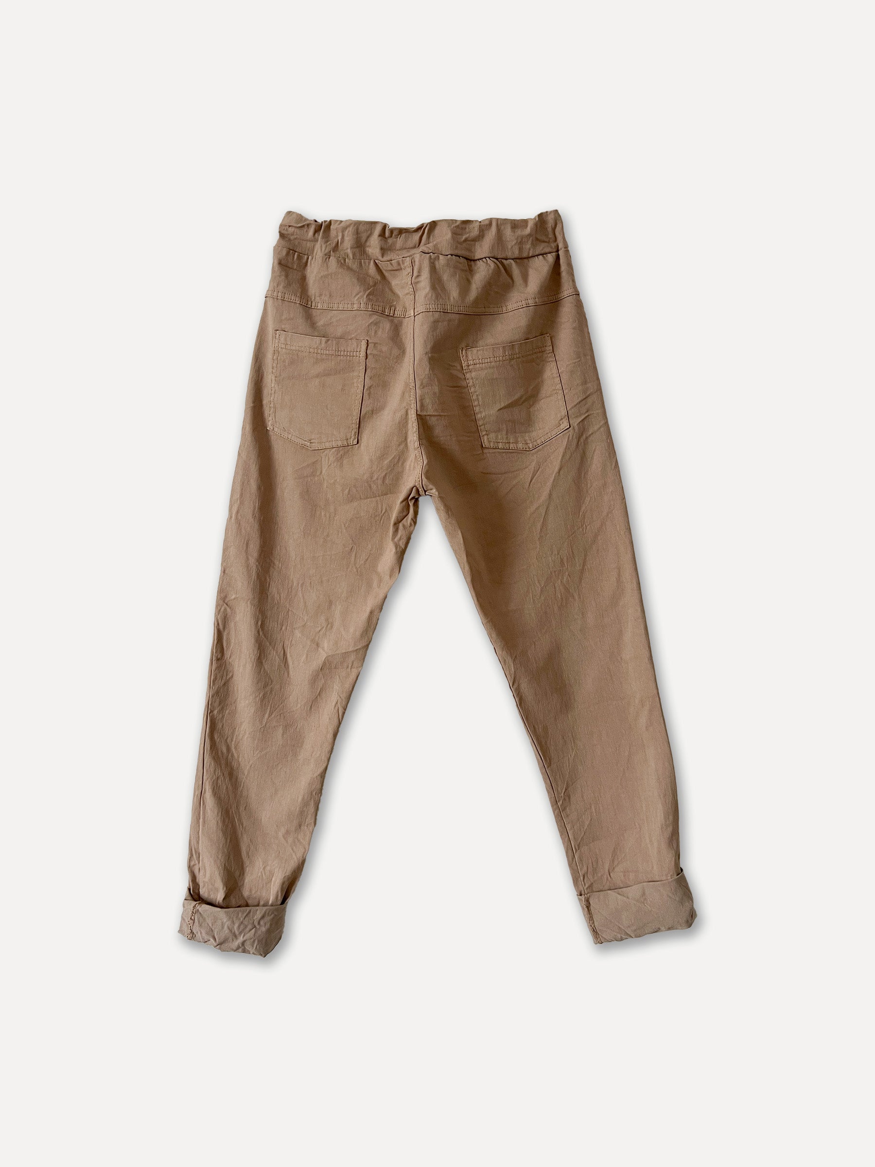 Box Pants Spring Wash, Castagno (L/XL)