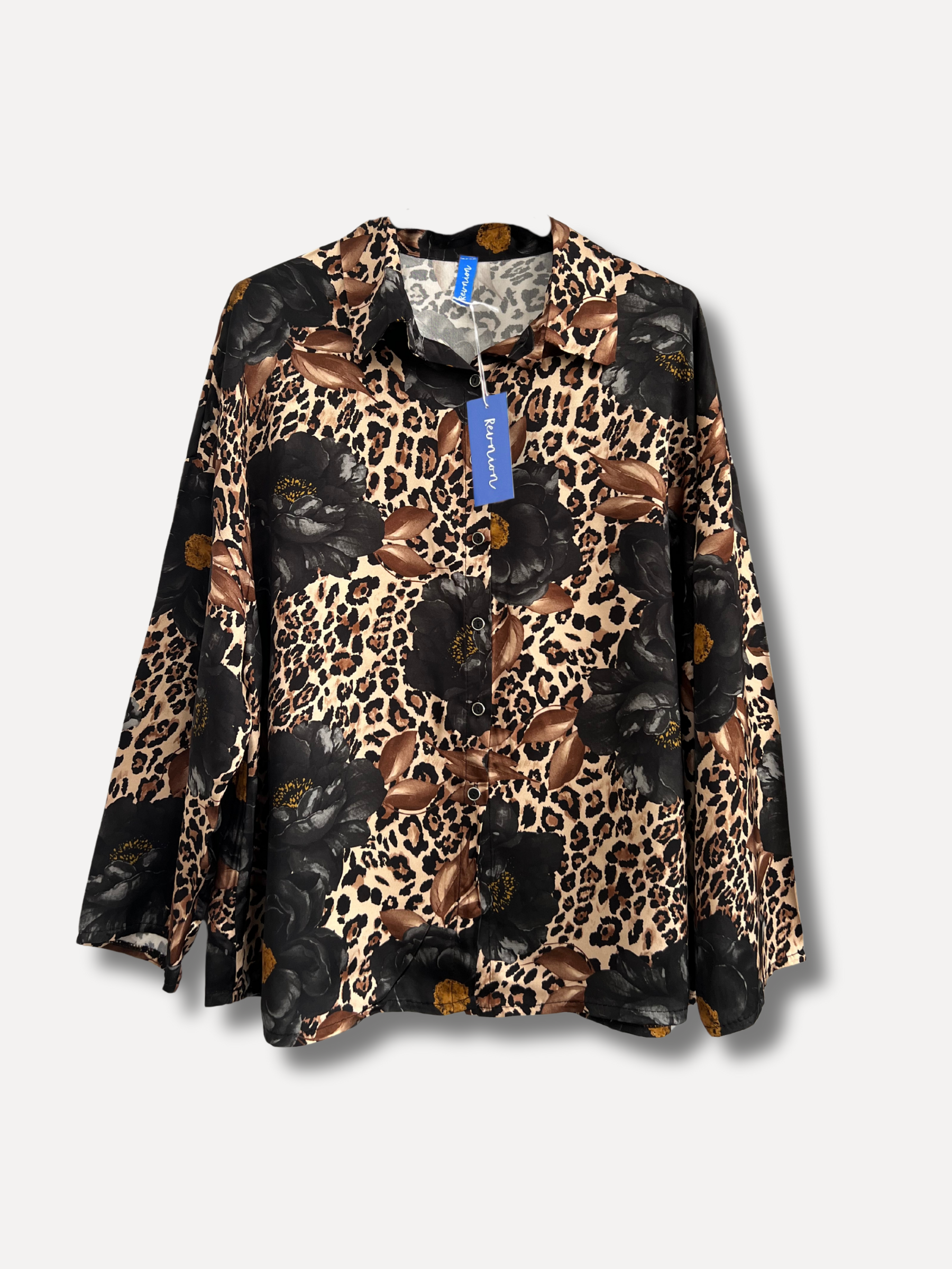 Leo Fiori Shirt, Black