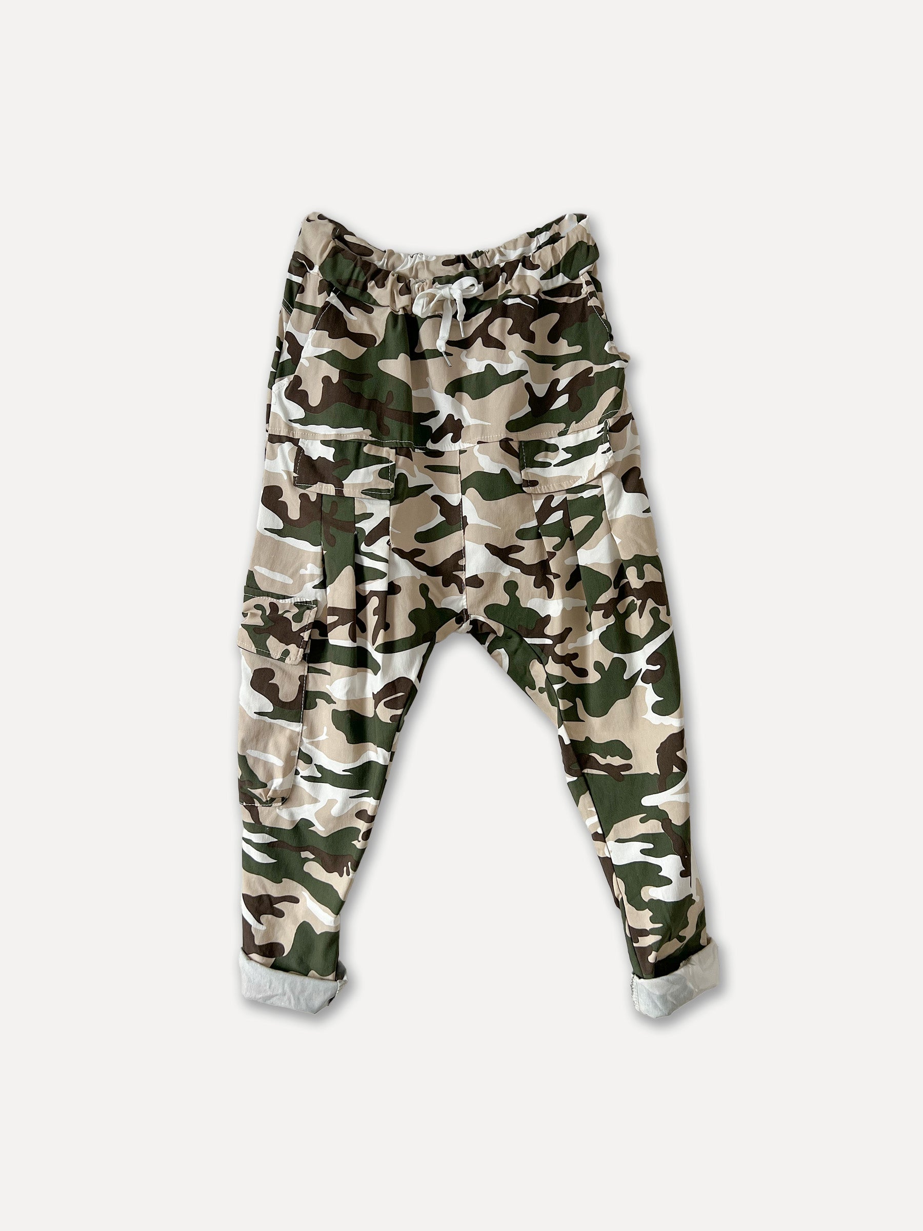 Pantalones holgados de camuflaje (L/XL)