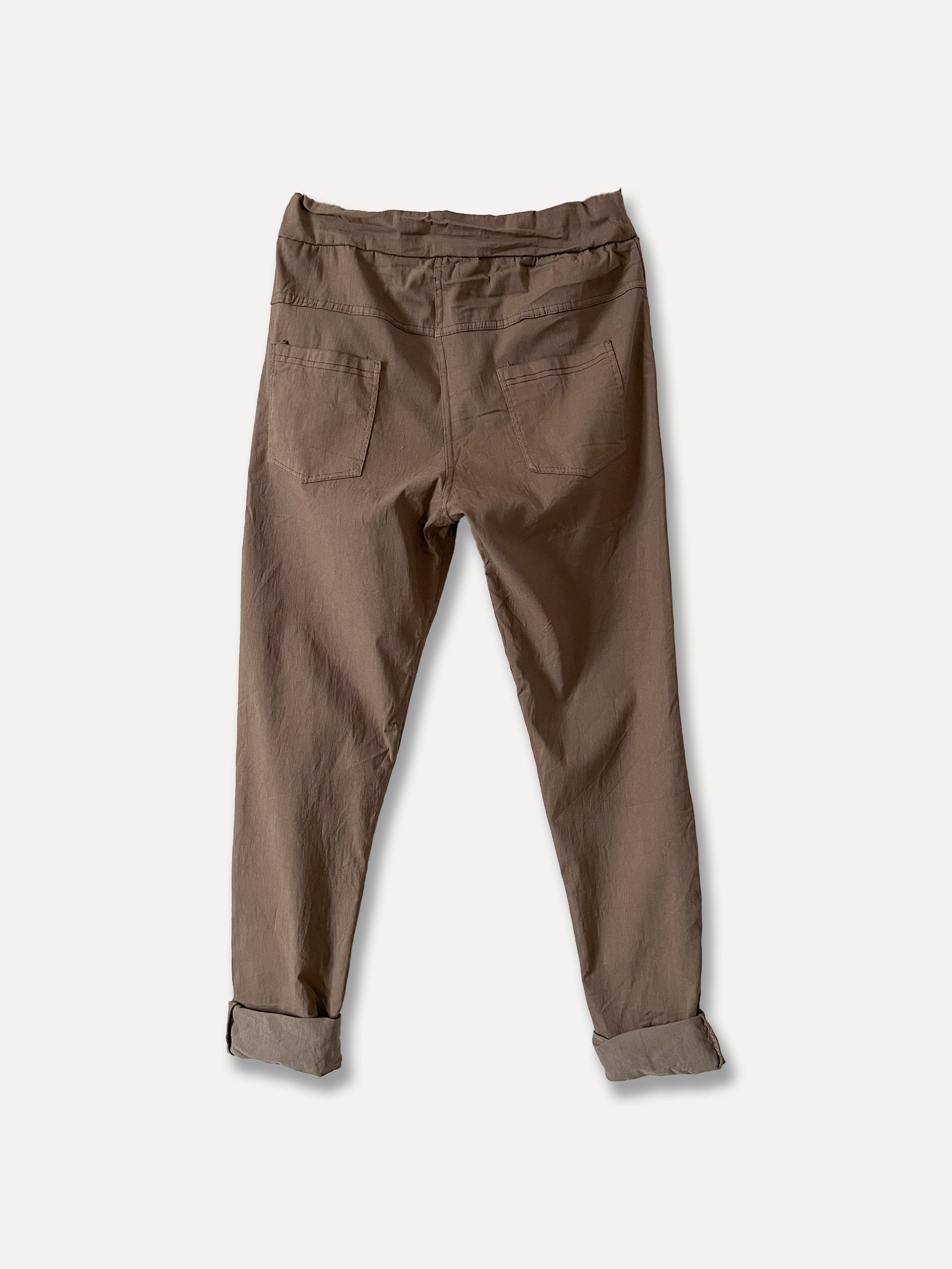 Pantalones de caja, gris oscuro