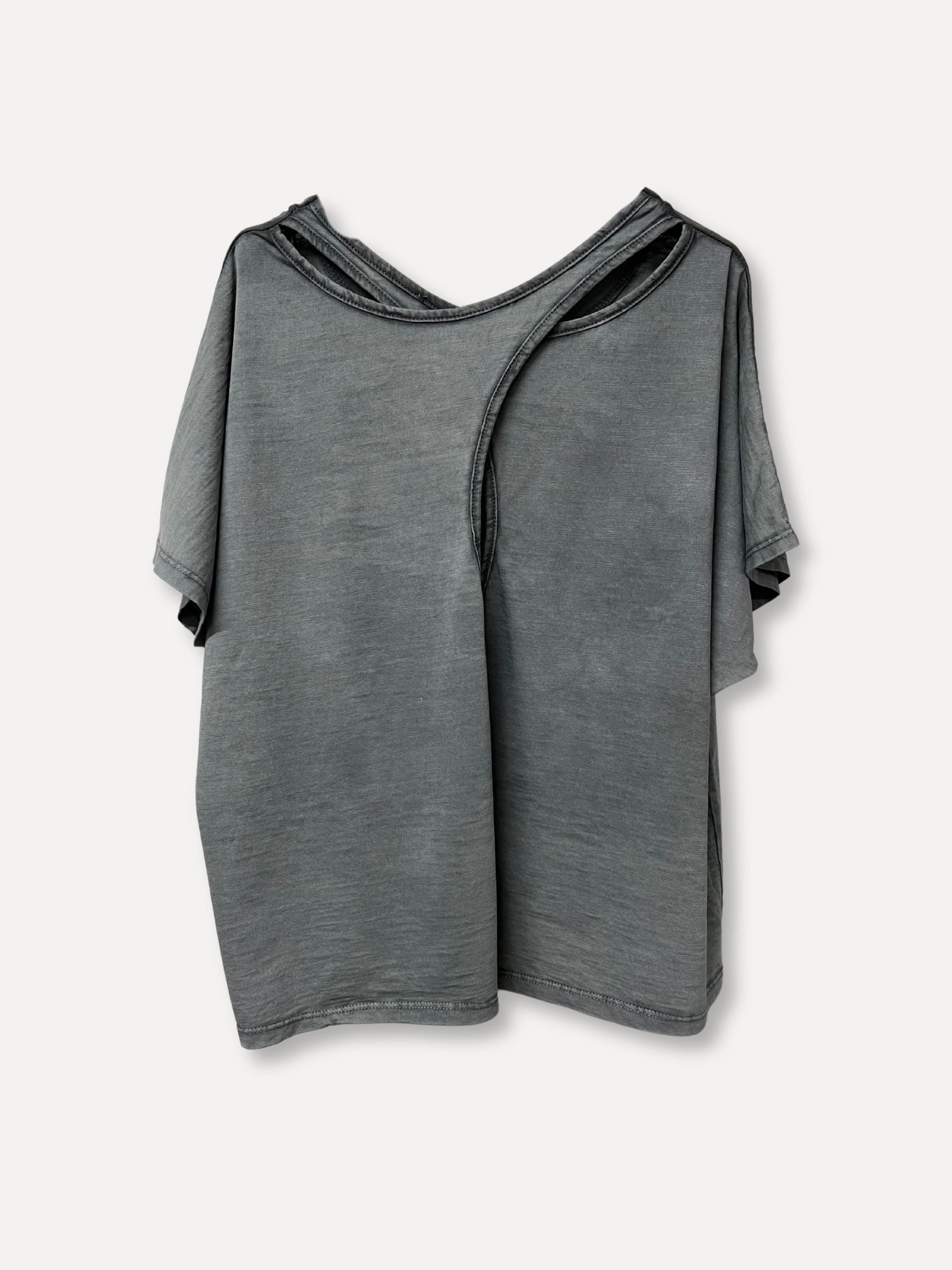 Boxing Cotton T-Shirt, Grey