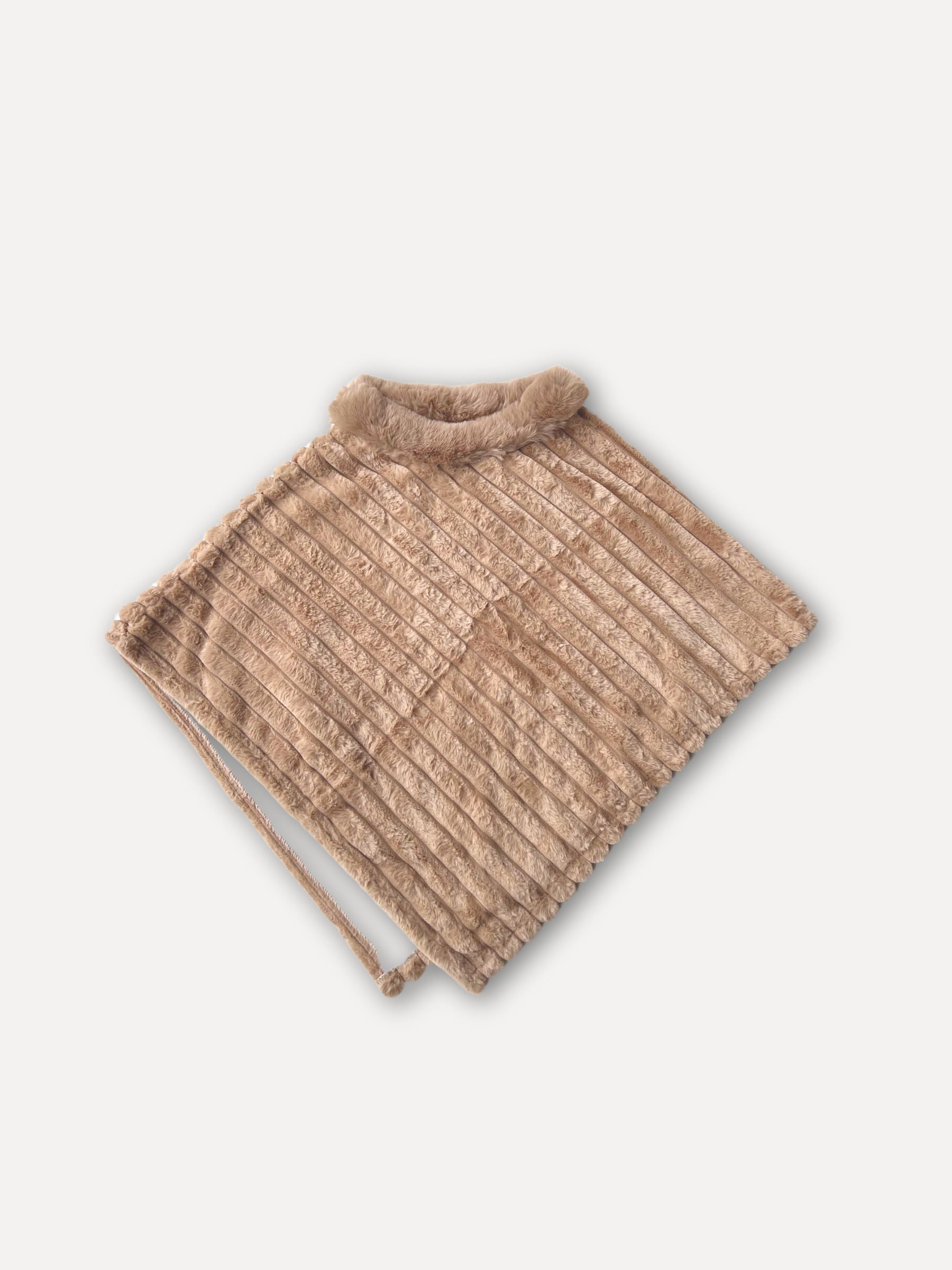 Gussa poncho, camel