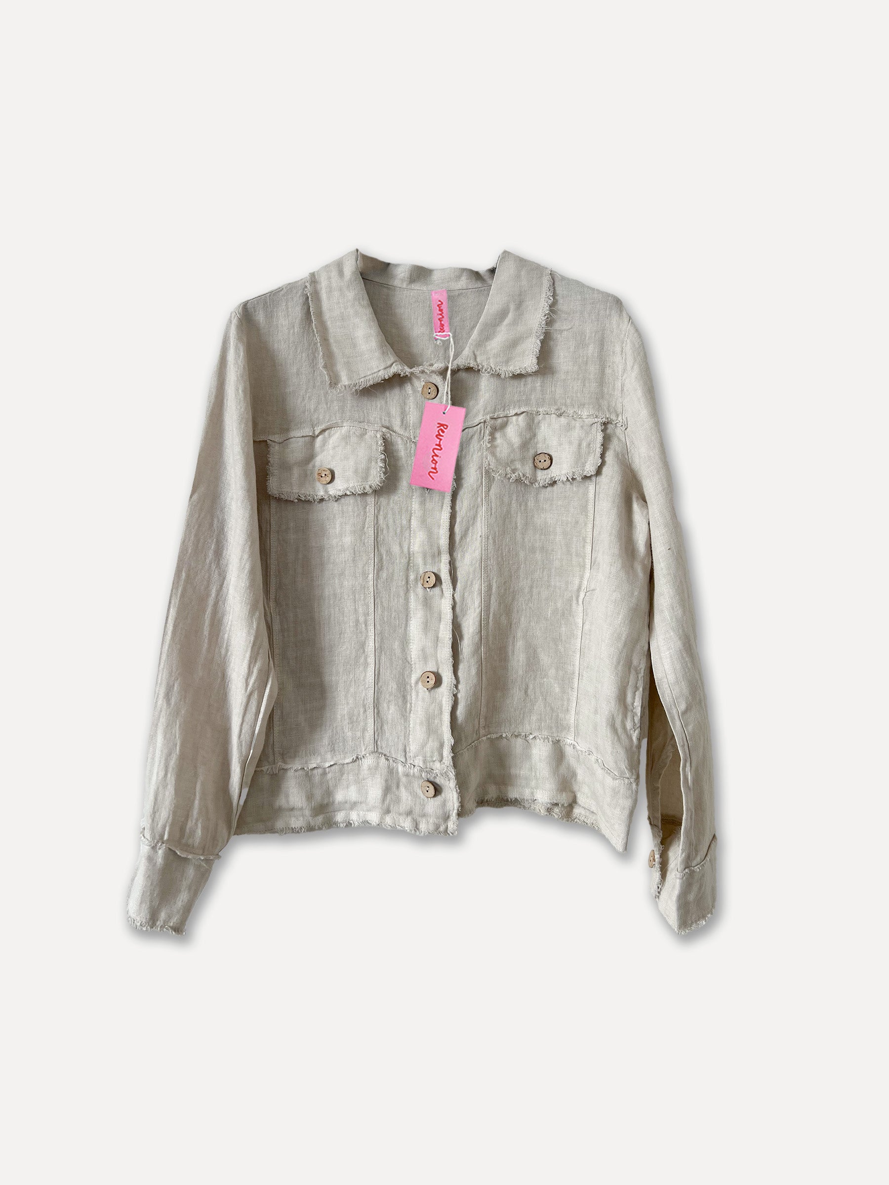 Freaky Denim Jacket Without Denim, Beige