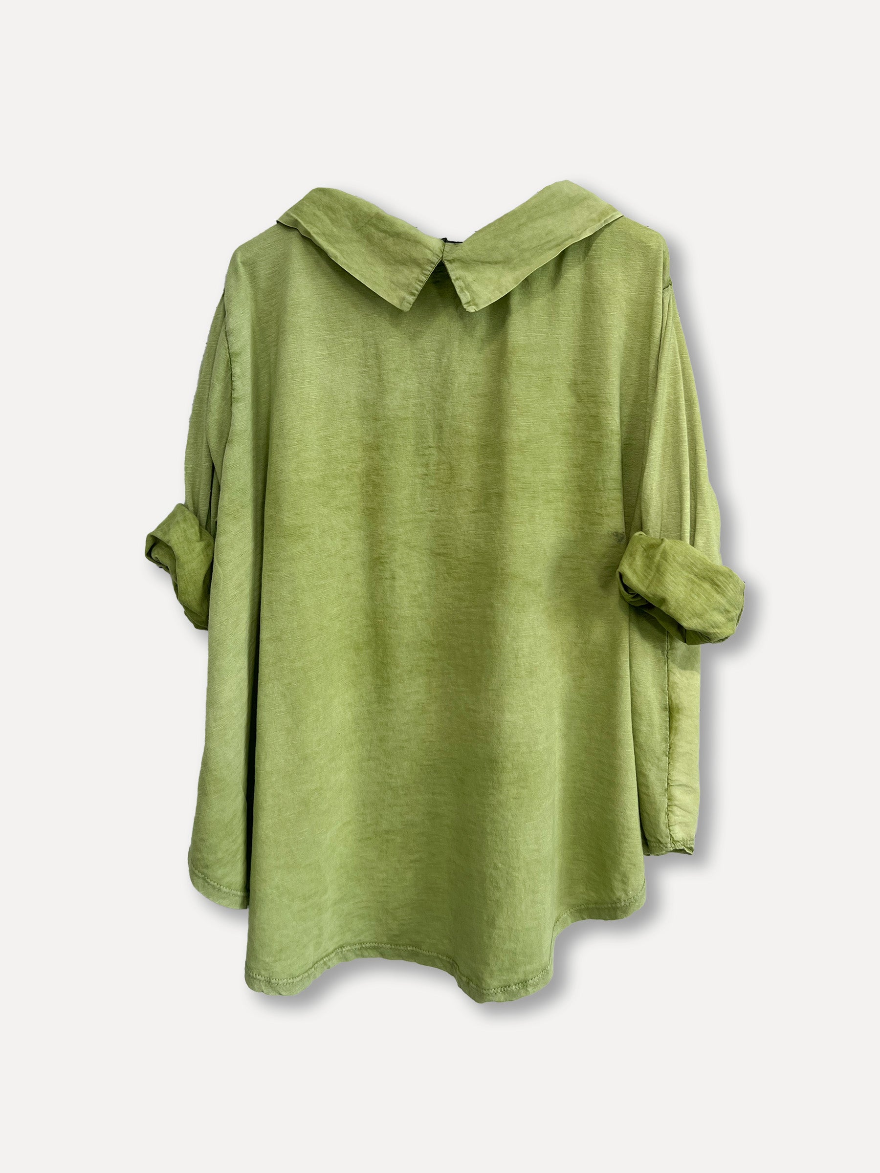 Gio Longleve Blouse, Green