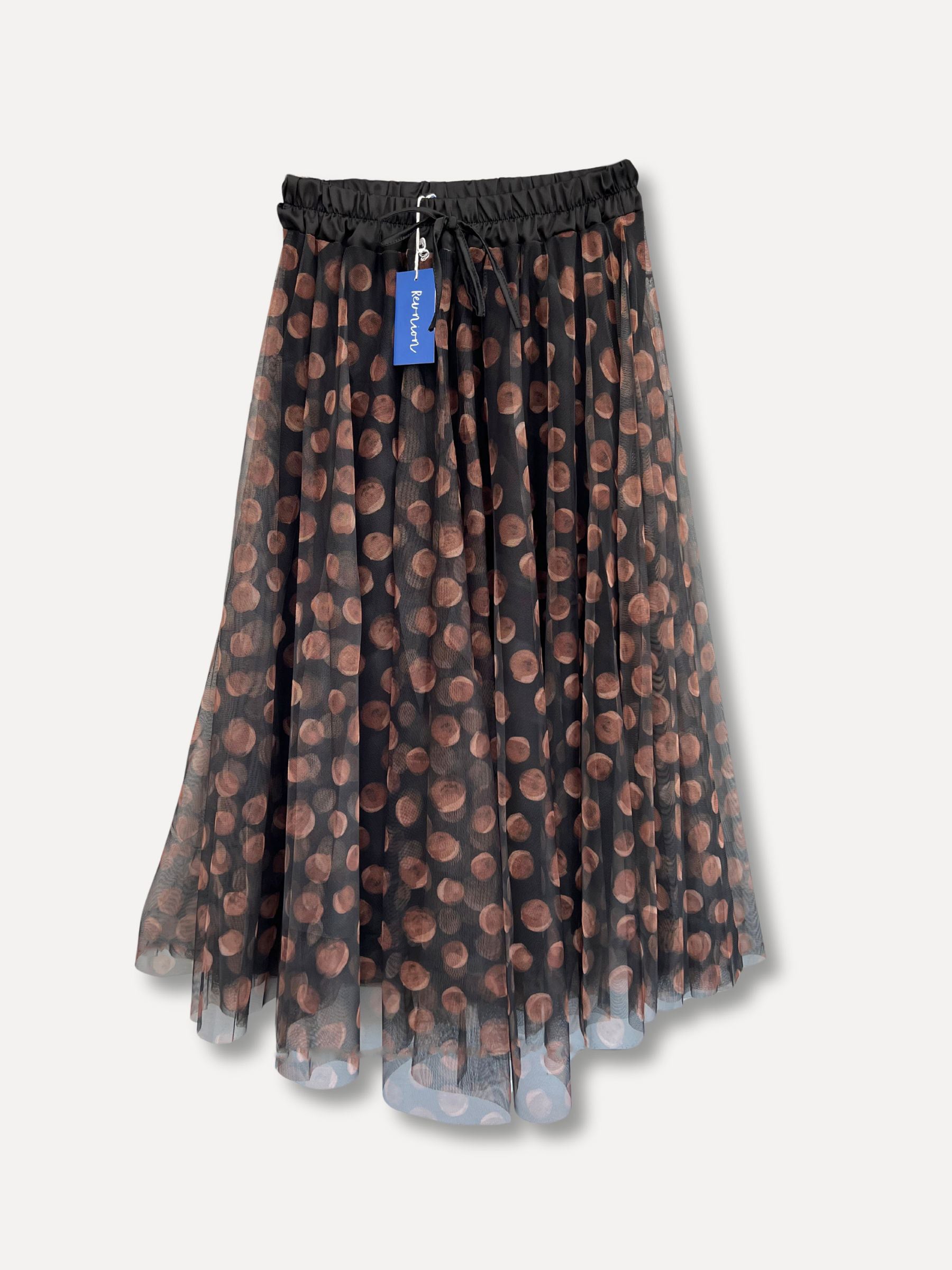 Hei Dotty Skirt, Black