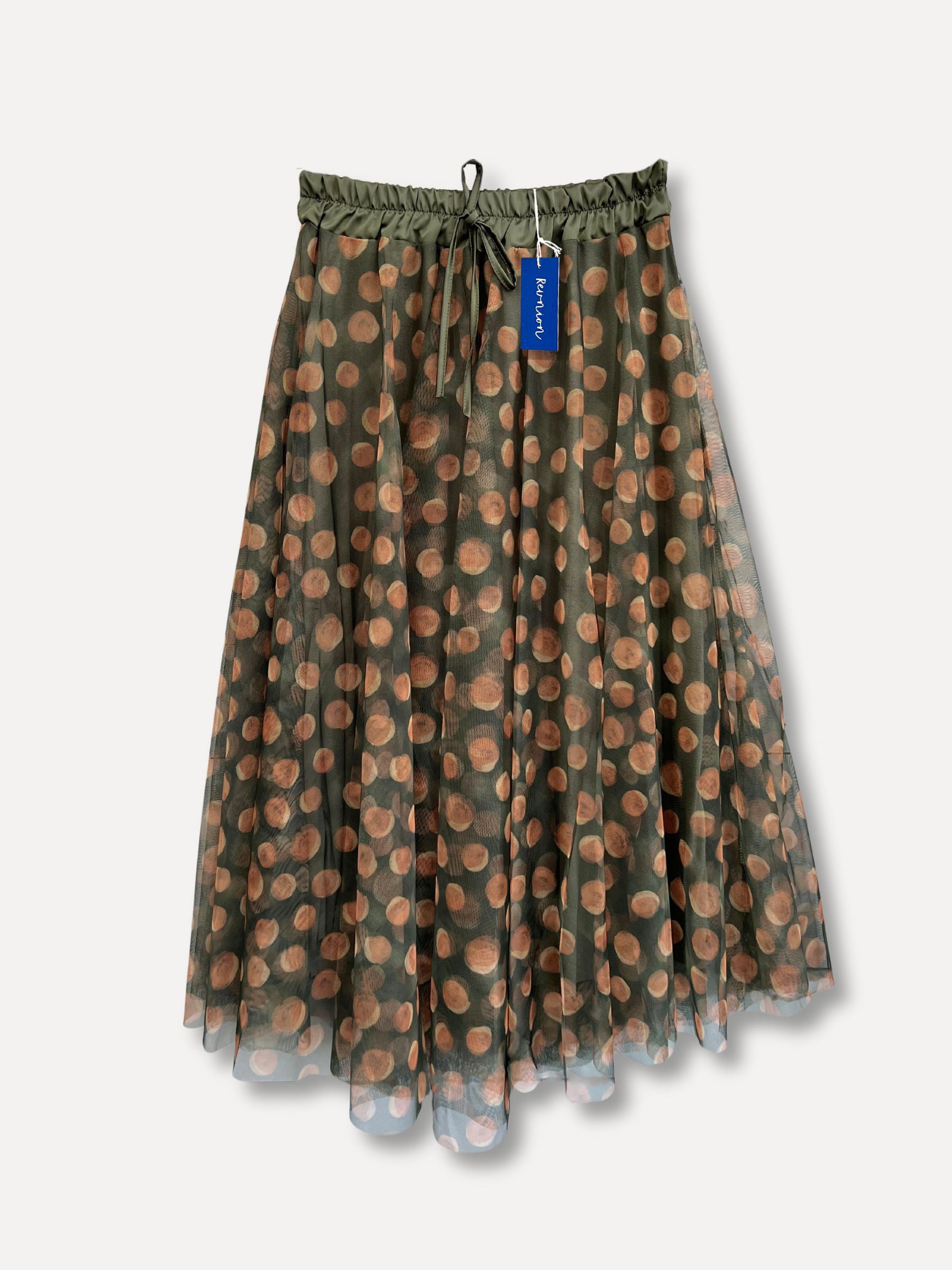 Hei Dotty Skirt, Green