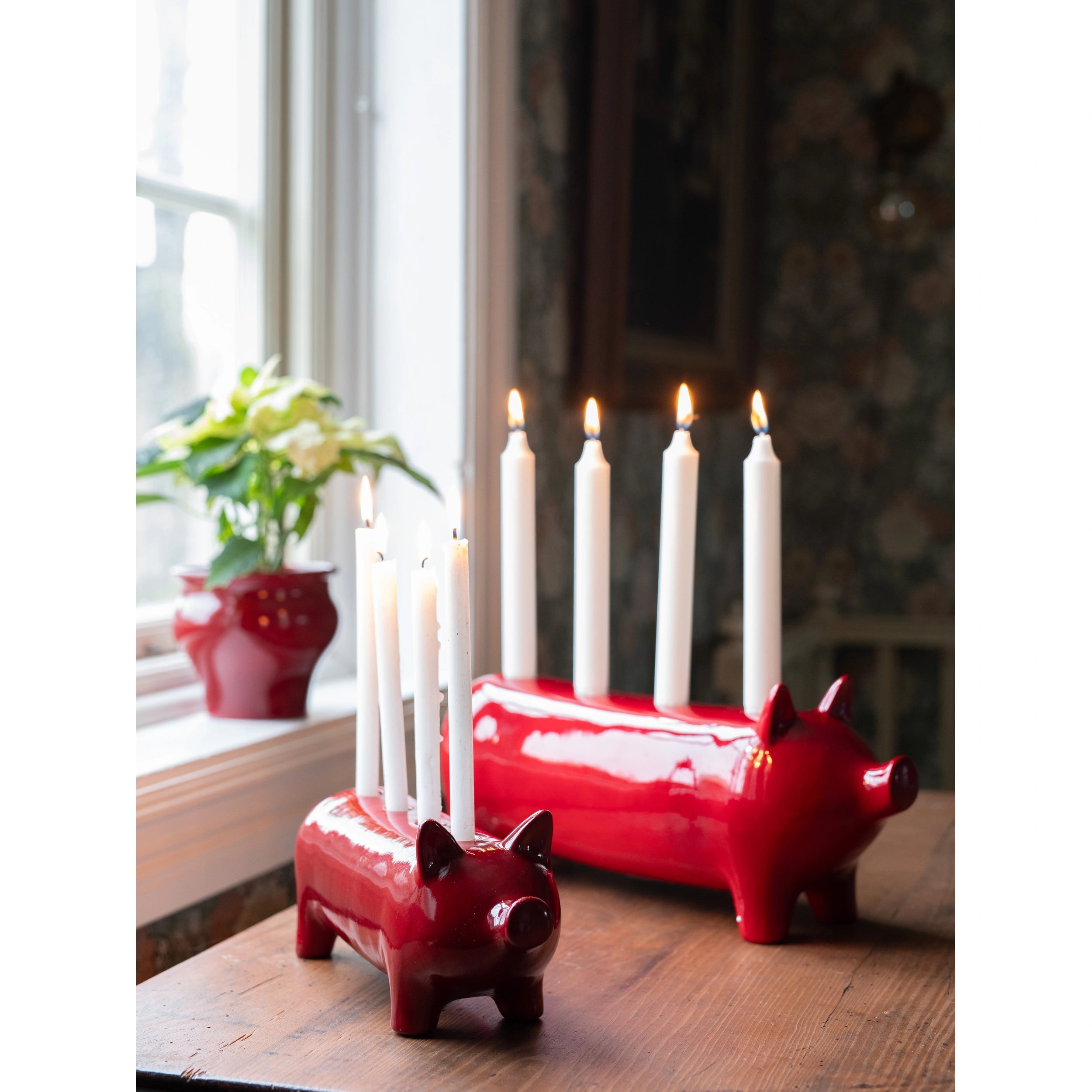 Kim Pig Candle Holder, piccolo