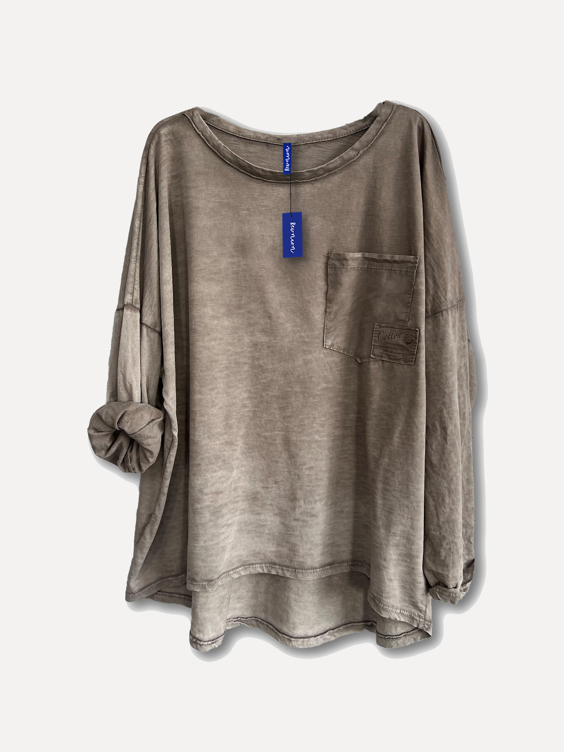 Lazy Weekend T, Taupe