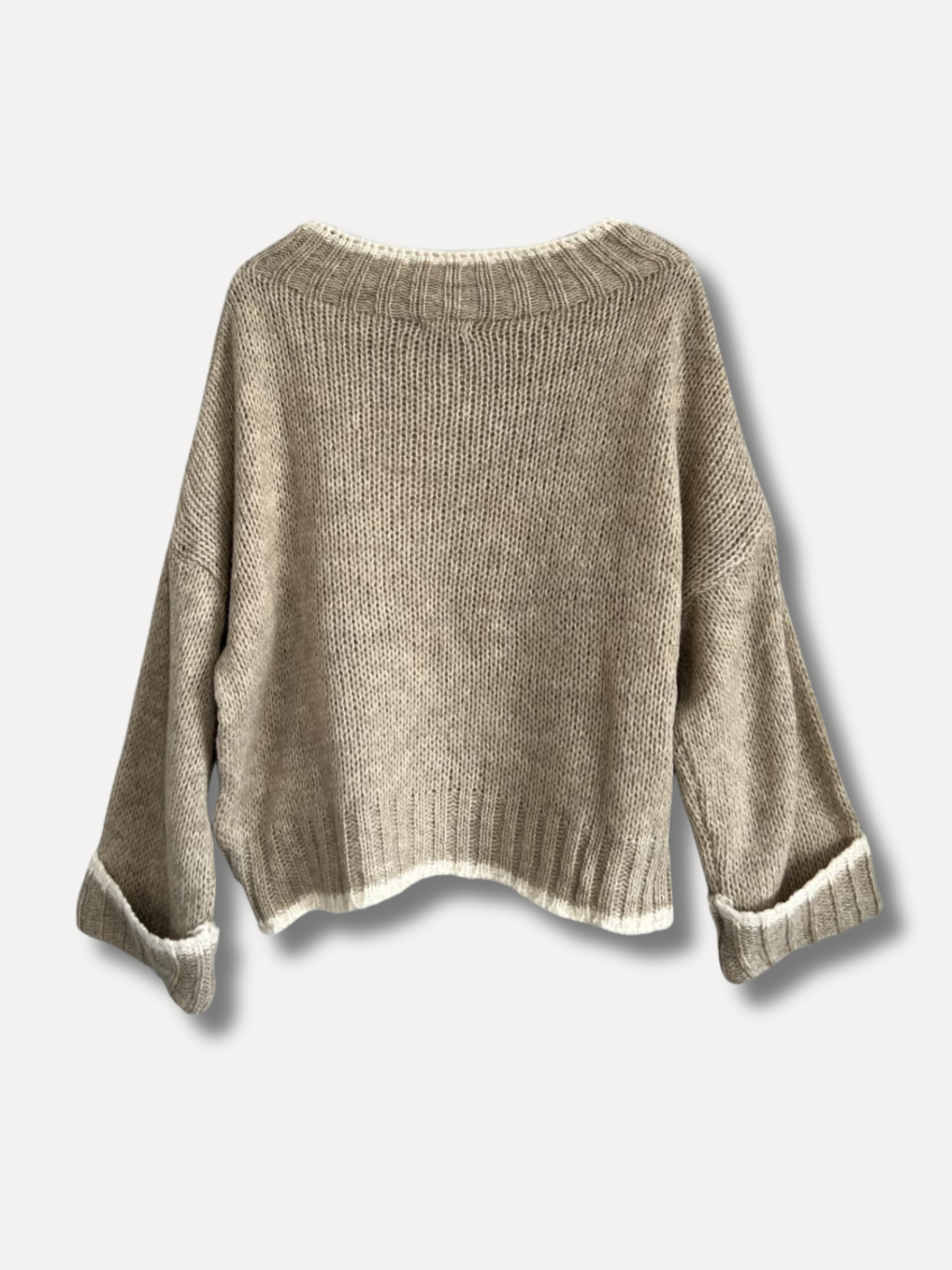 Mary -Pullover, Taupe