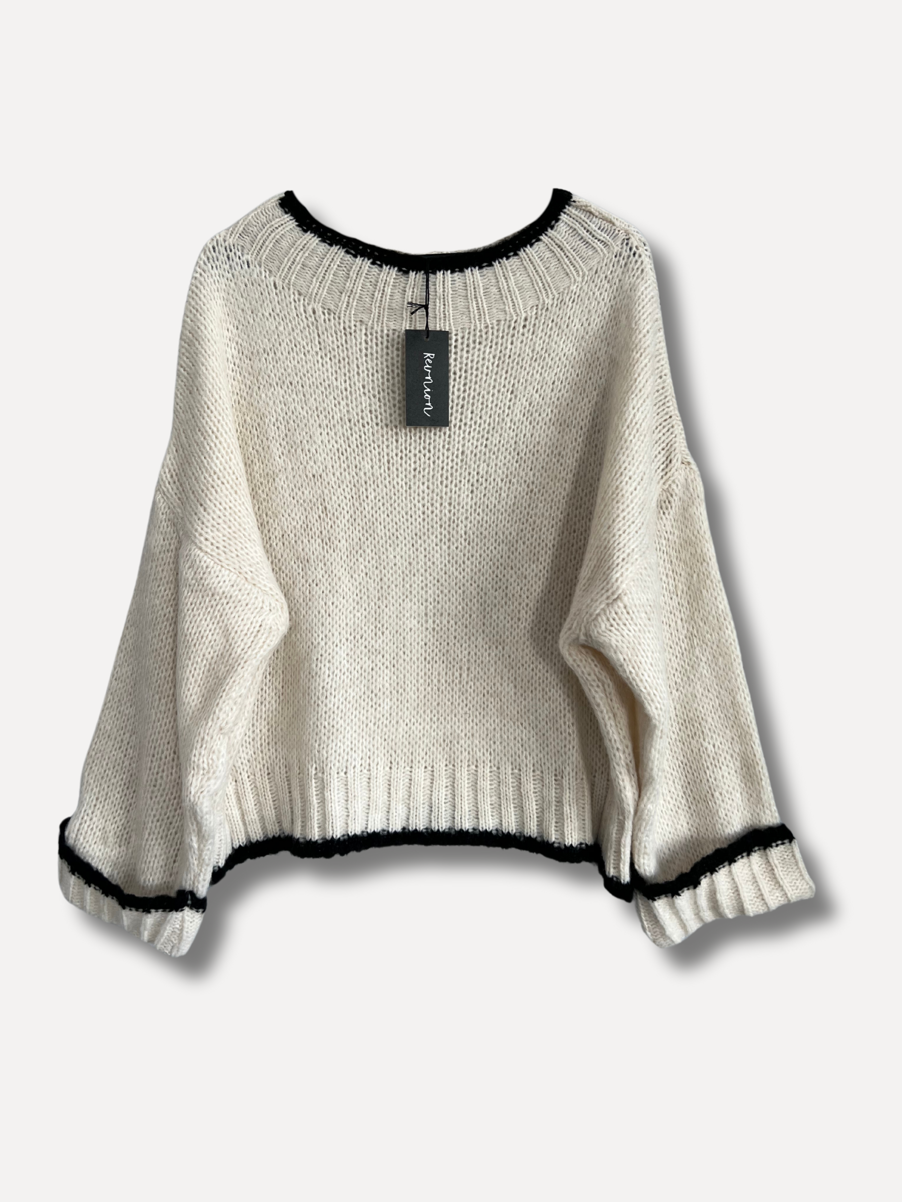 Mary Sweater, White