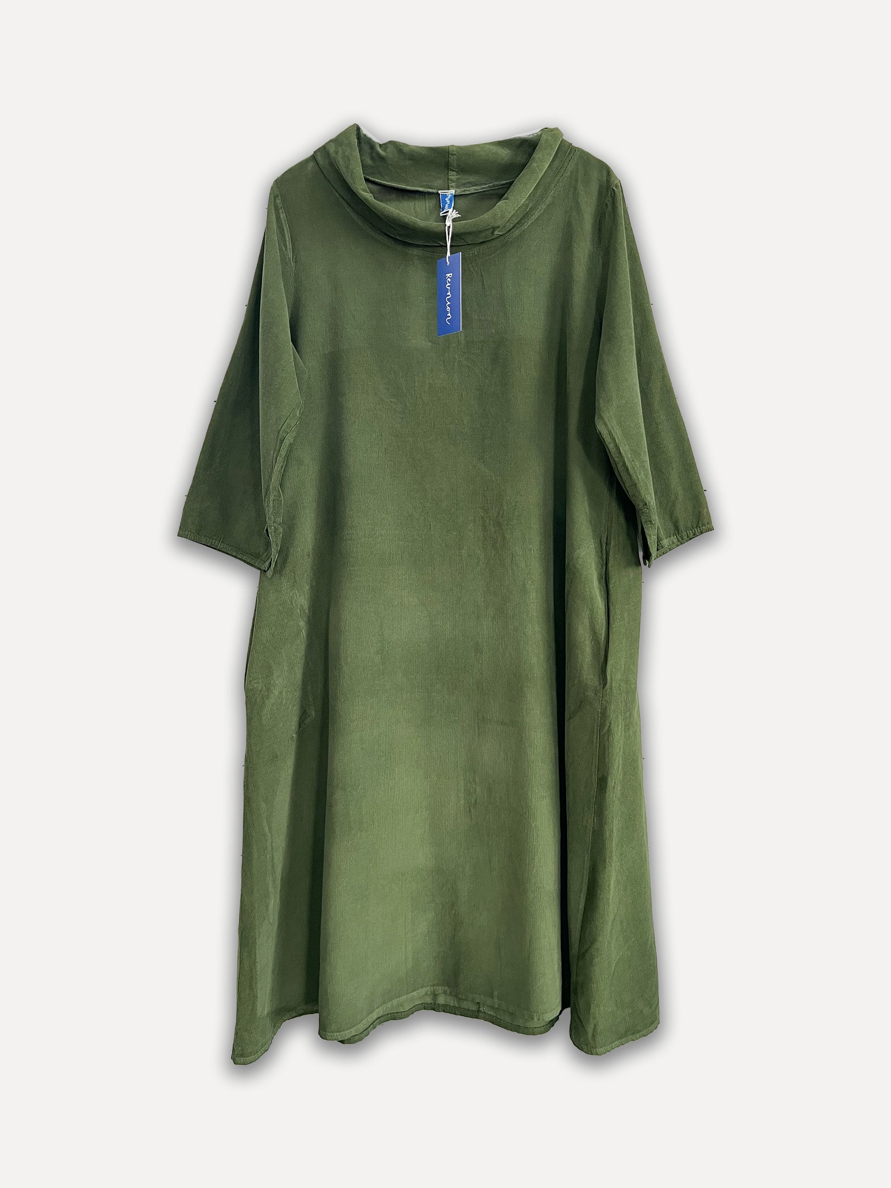 Robe de novembre miss, vert foncé