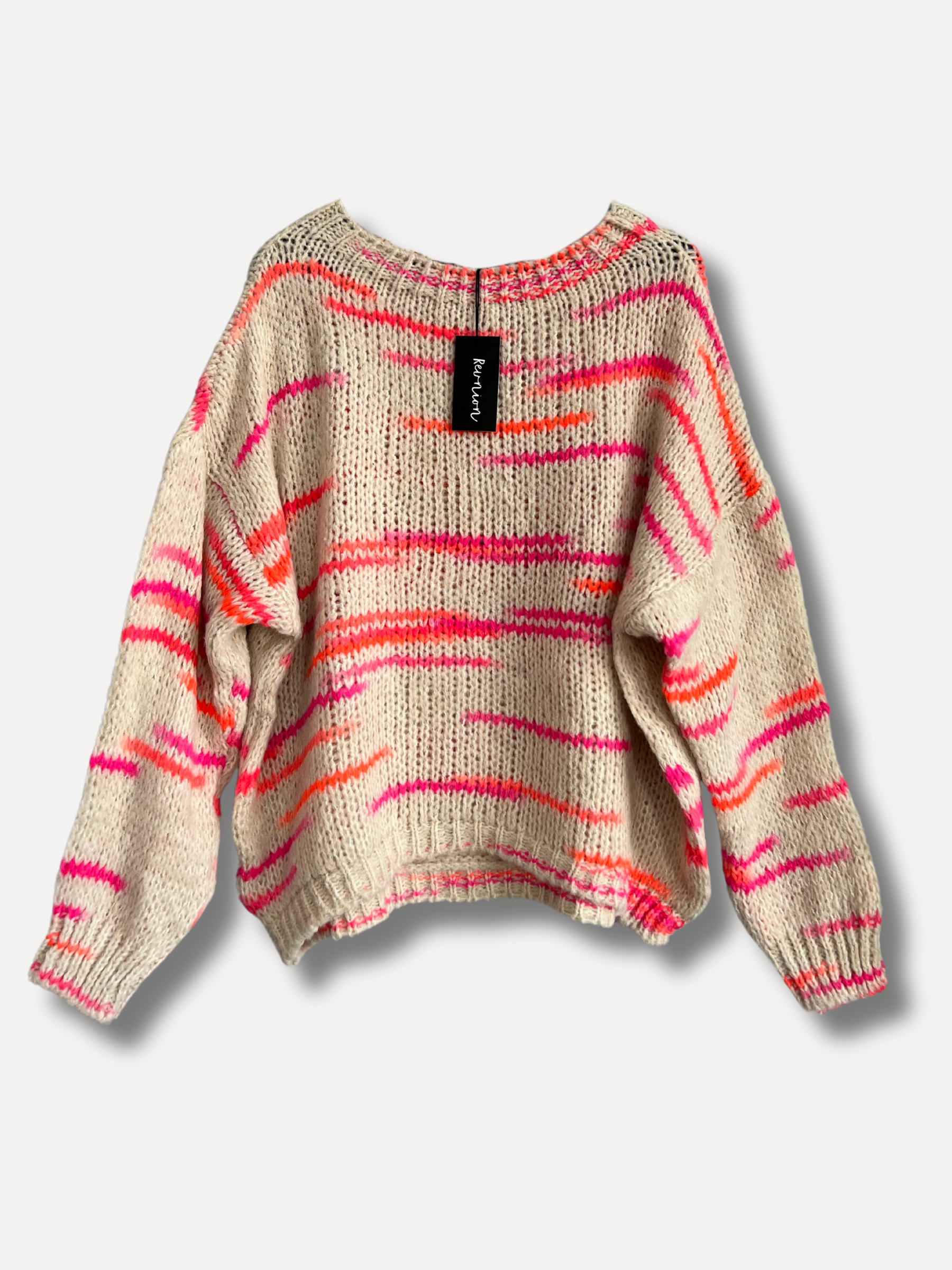 Österlen Art Sweater, roze/oranje