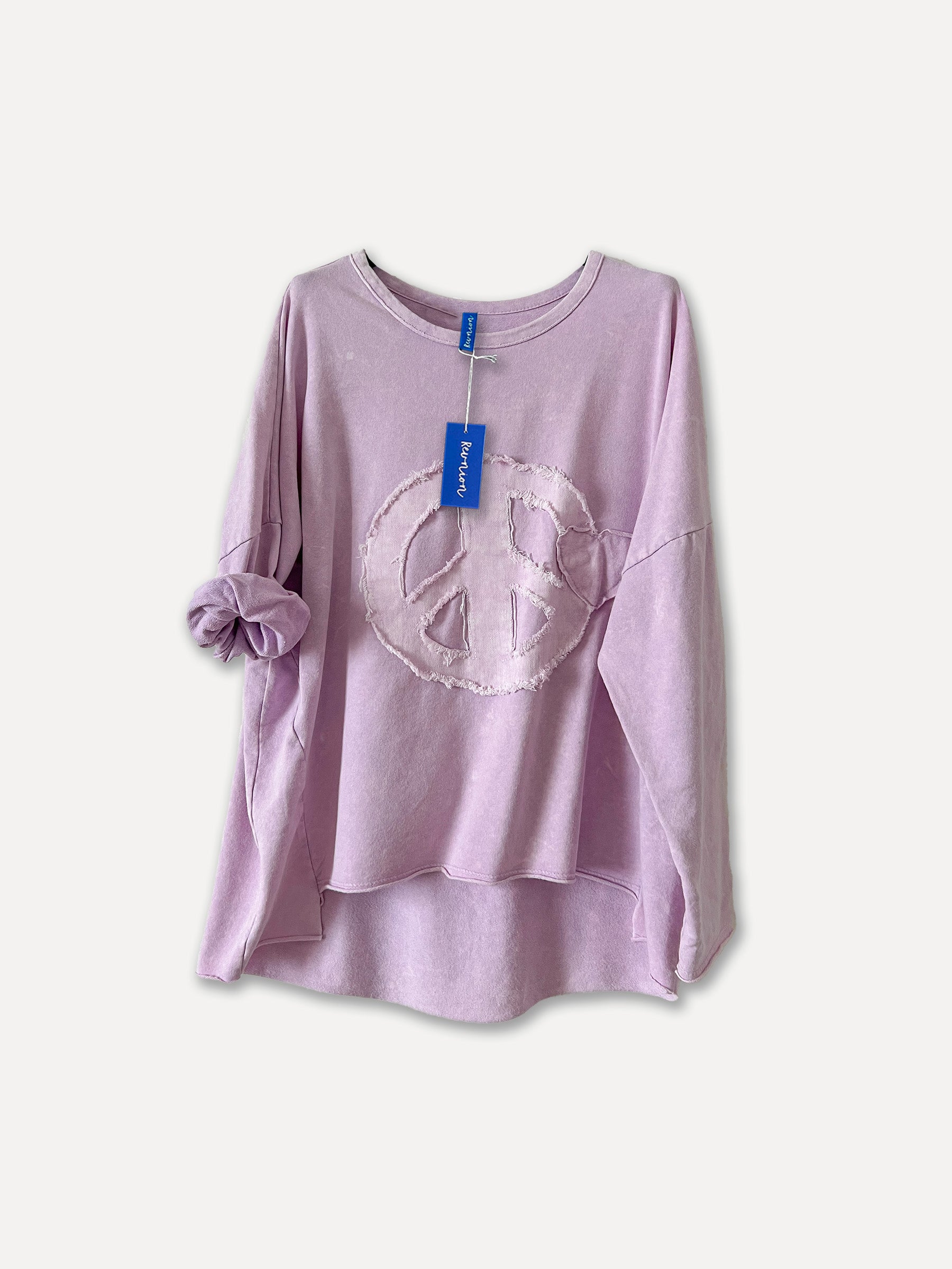 4111 - Love Peace Sweater, Syren