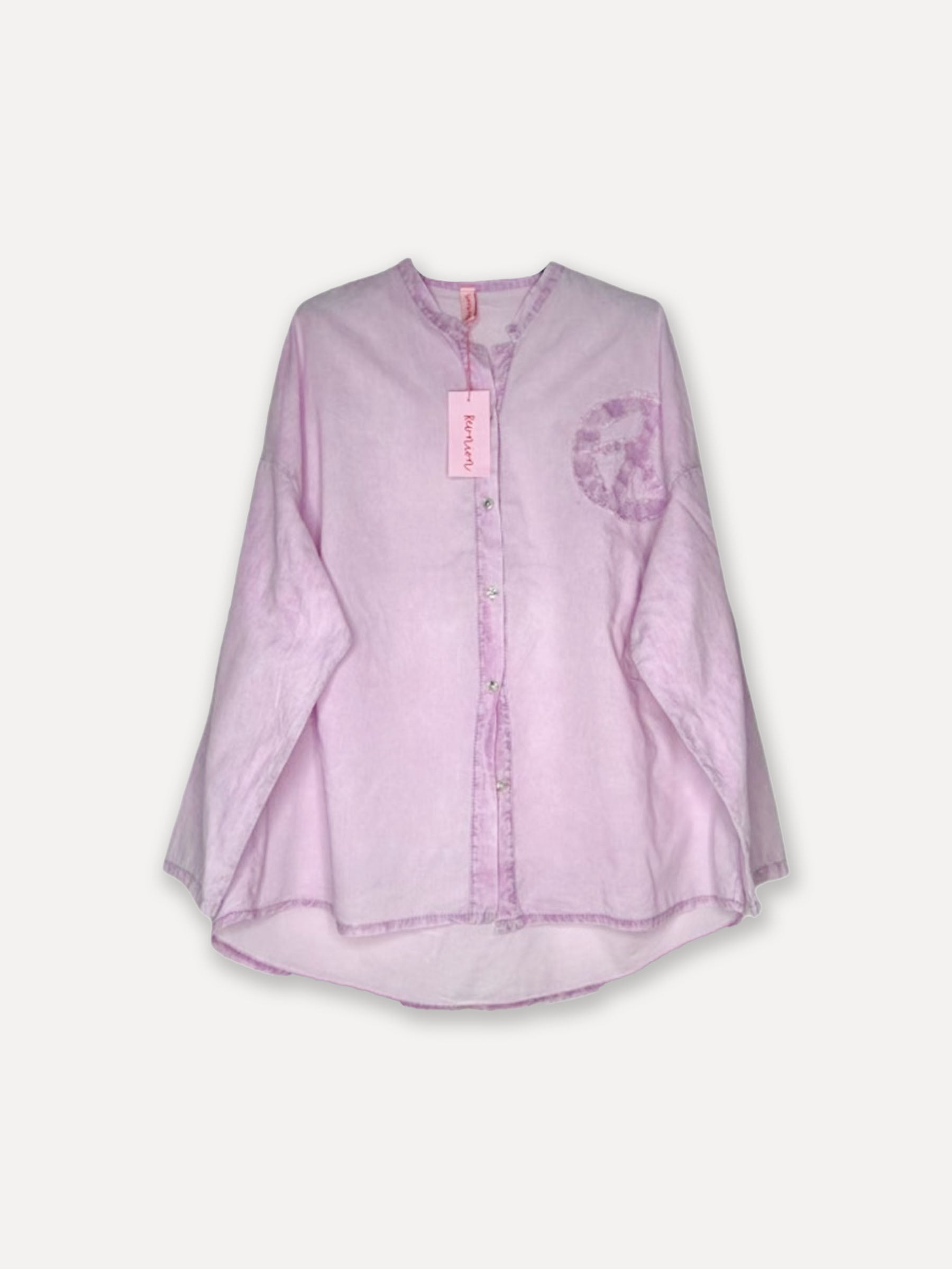 Chemise Peace Forever, lilas