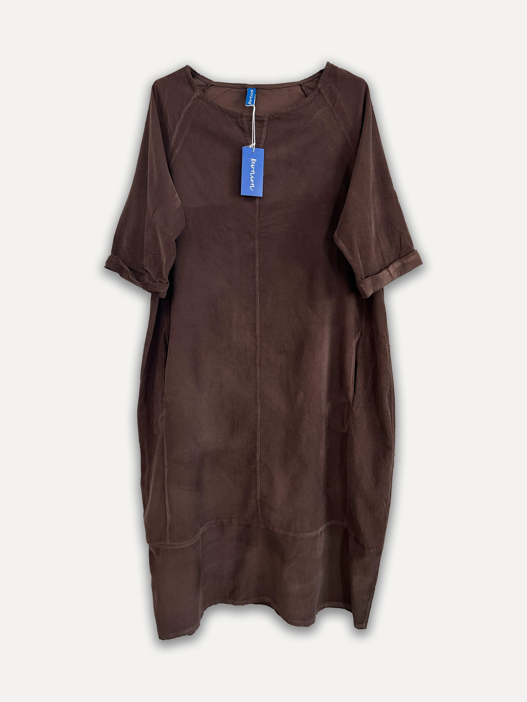 Robe de cordon d'hiver Perla, expresso