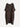 Robe en lin d'hiver Perla, expresso