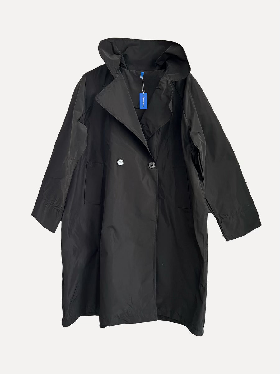 Coat de vie secret, noir