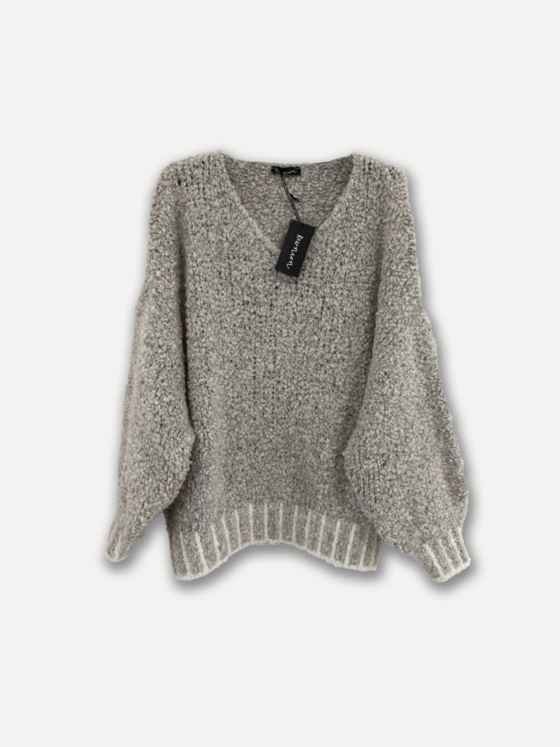 Gwen Sweater, Grey