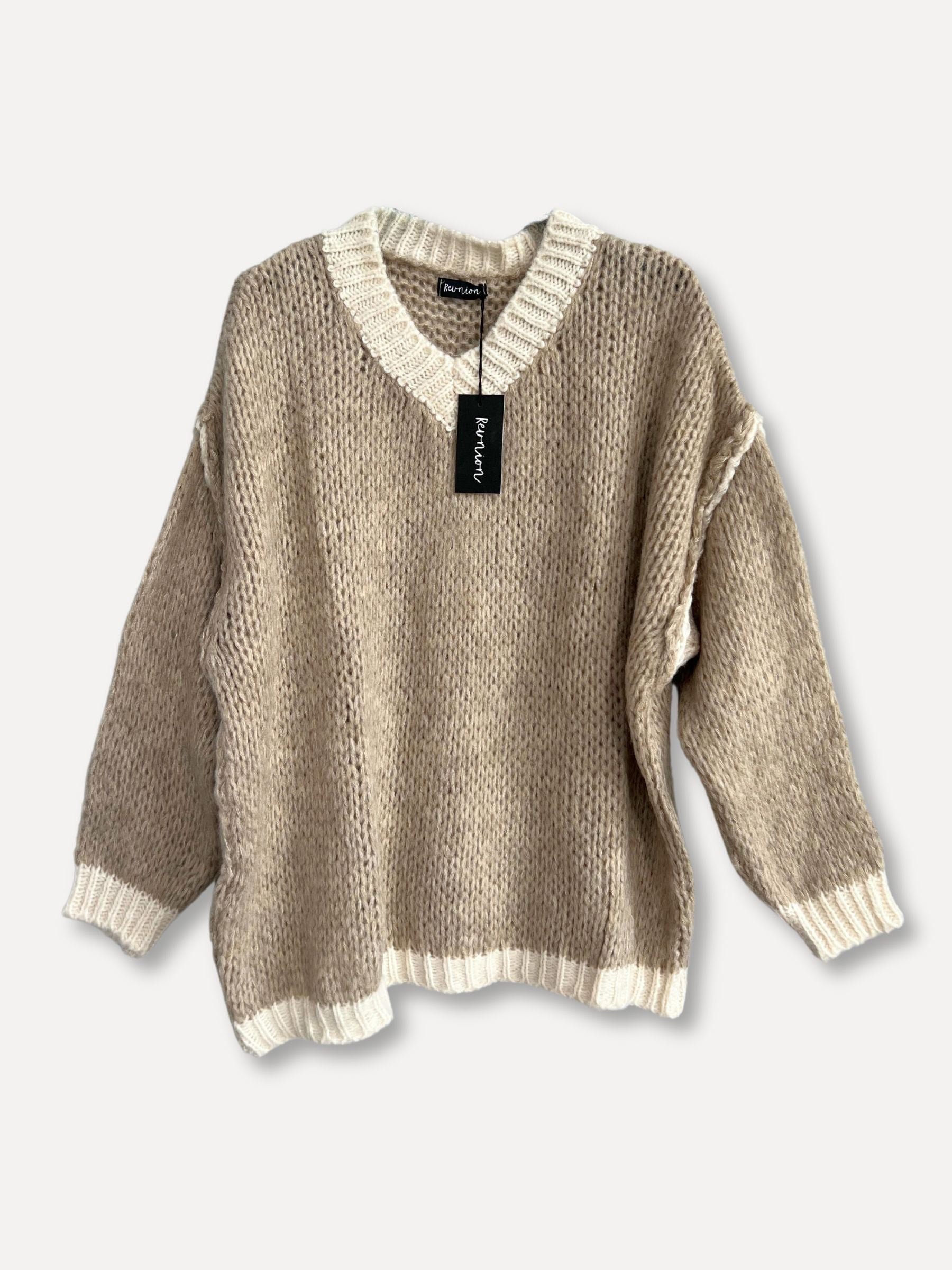 Pullover 23955, Hafer